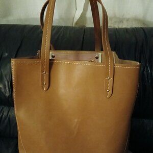 GAP Cognac Tote Bag